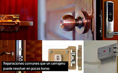 Reparaciones de cerraduras más comunes en Terrassa